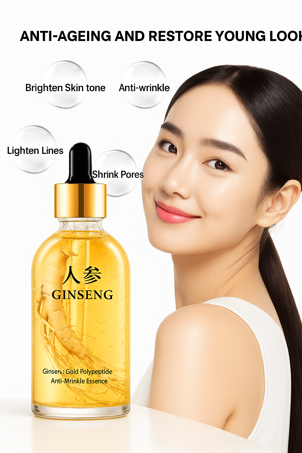 🌿 Ginseng Gold Youth Serum – Reverse Ageing, Reveal Confidence