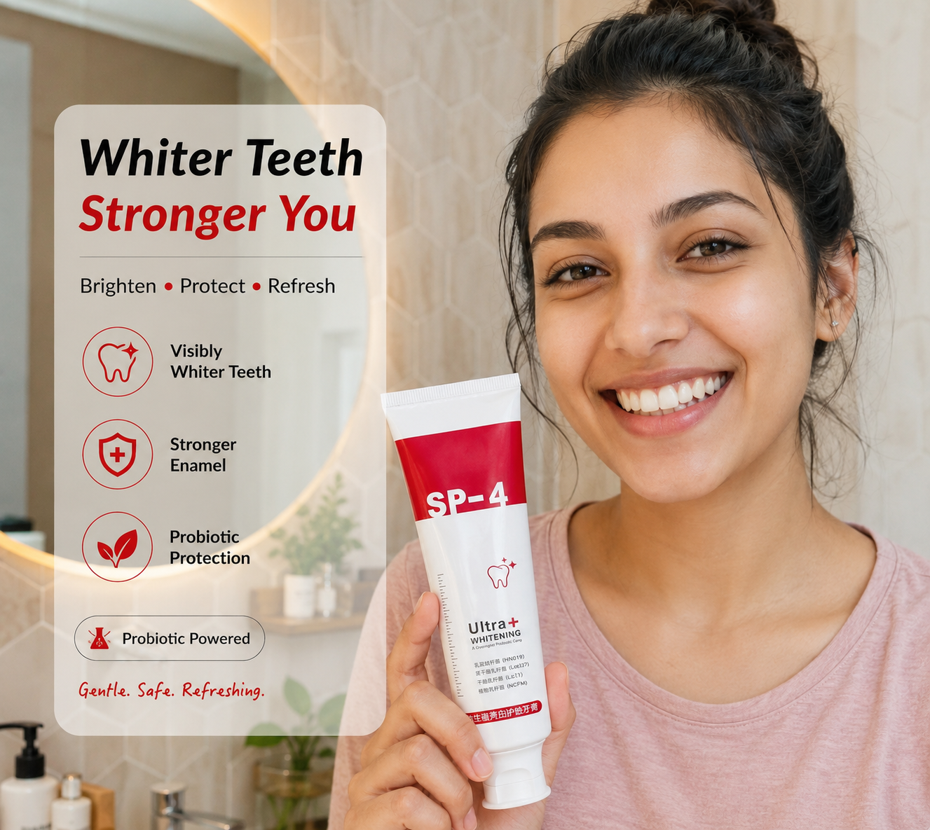 SP-4 Ultra+ Whitening Toothpaste | Pack of 2