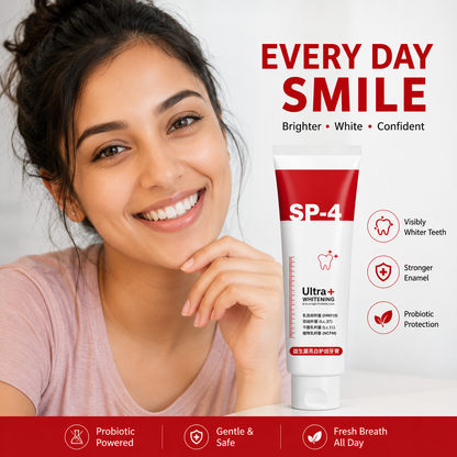 SP-4 Ultra+ Whitening Toothpaste | Pack of 2