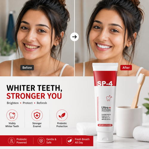 SP-4 Ultra+ Whitening Toothpaste | Pack of 2